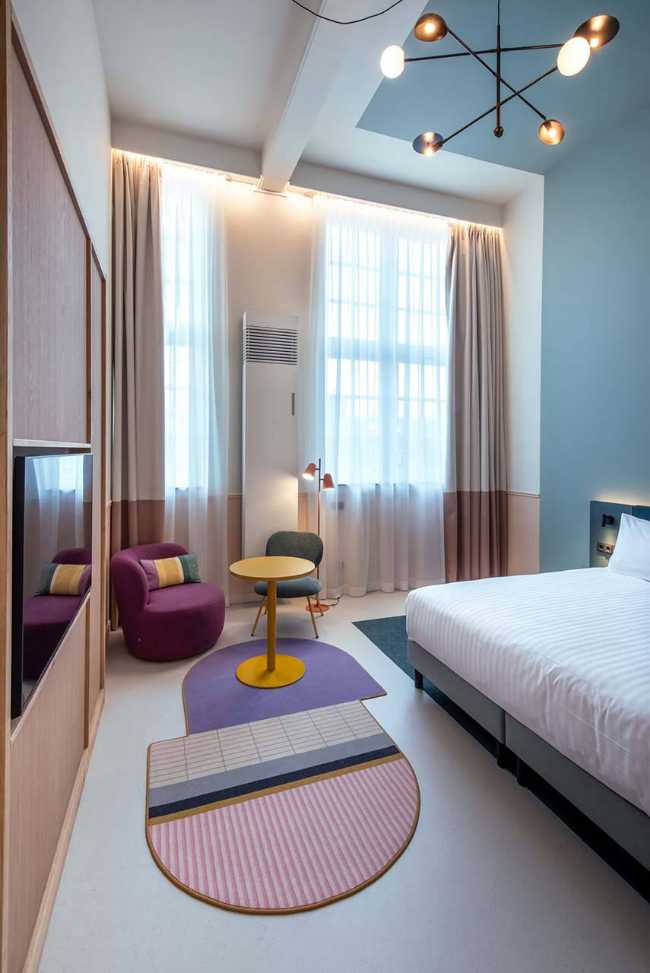 De escuela femenina a hotel moderno y rebelde. The Rebyl en Nijmegen