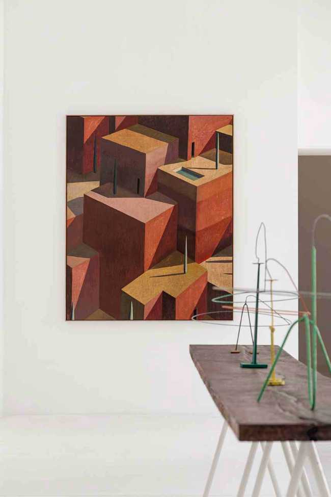 Arquitectura y sueño: el universo suspendido de Ramón Enrich en Milán.