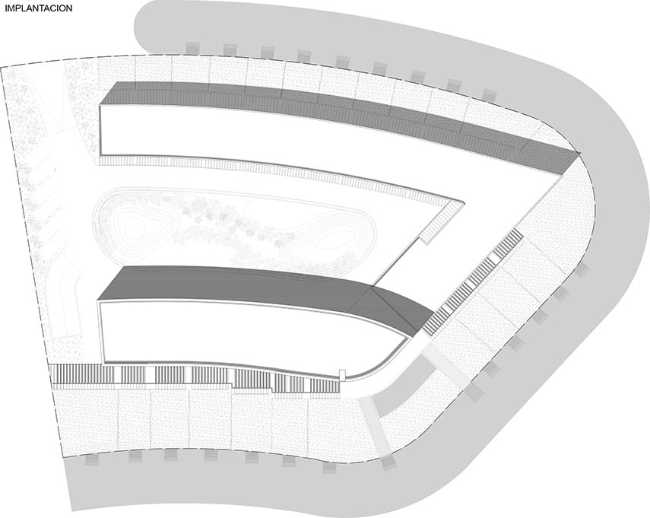 Complexe résidentiel La Mansa. L'architecture répond à l'environnement