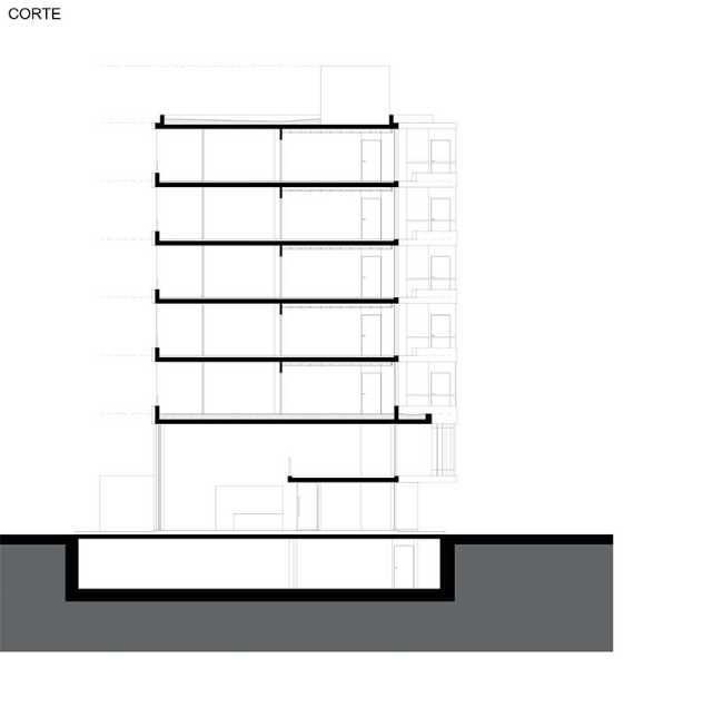 Complexe résidentiel La Mansa. L'architecture répond à l'environnement