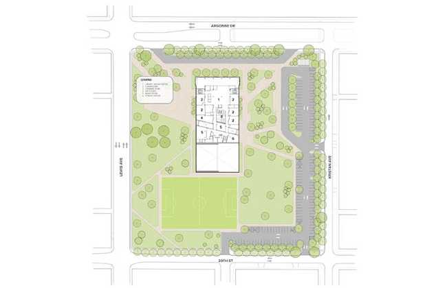 Neal Math & Science Academy lighthouse for the North Chicago community