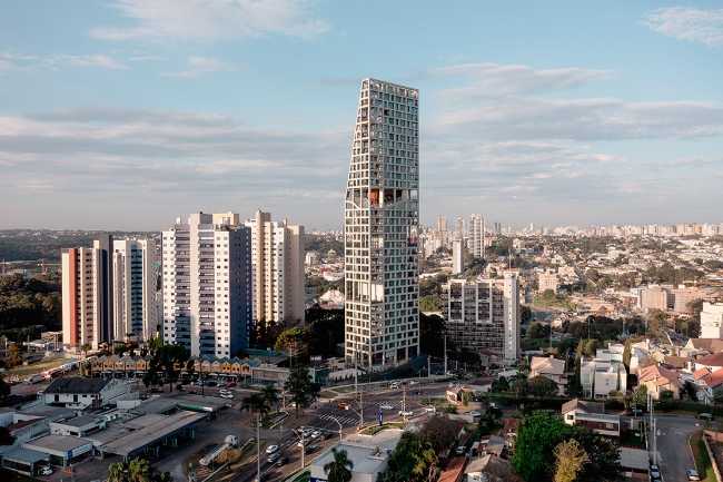 Un nouveau mode d'habitation voit le jour à Curitiba : la Tour AGE360