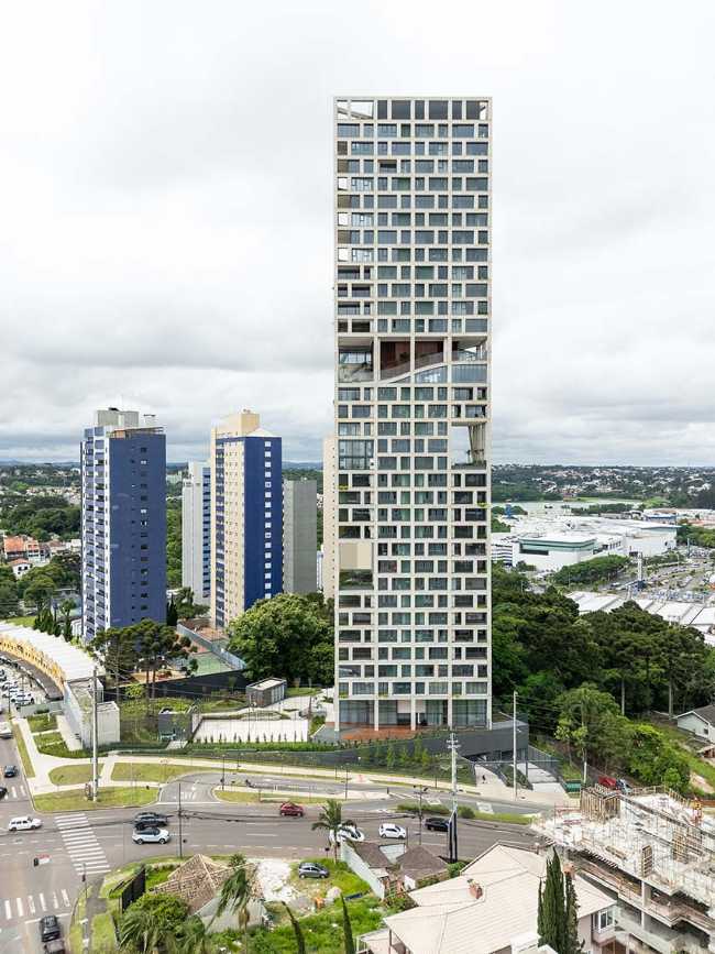 Un nouveau mode d'habitation voit le jour à Curitiba : la Tour AGE360