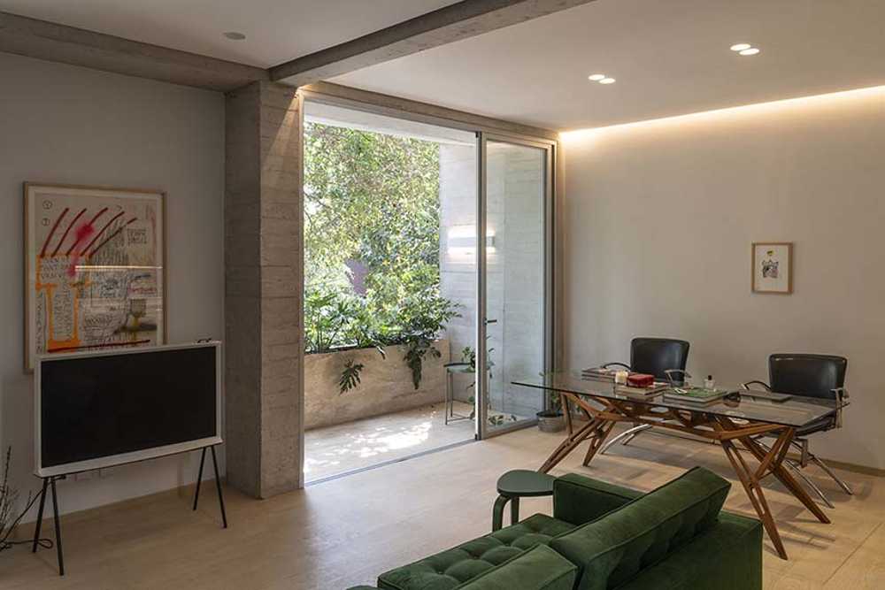 An urban oasis on six levels in the heart of Mexico City