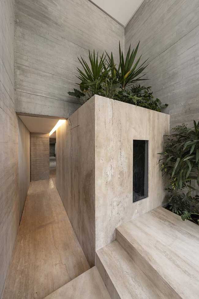 An urban oasis on six levels in the heart of Mexico City