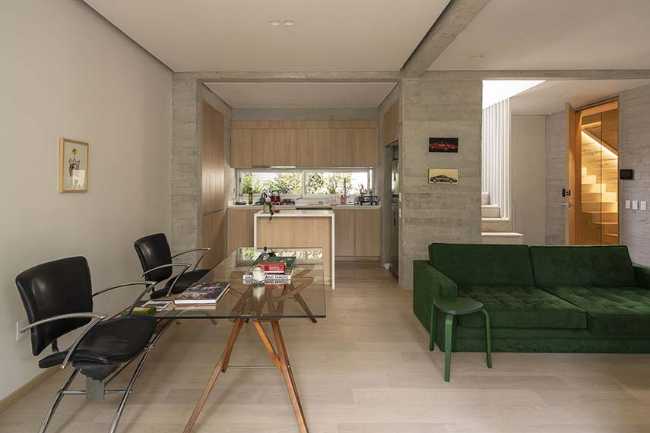 An urban oasis on six levels in the heart of Mexico City