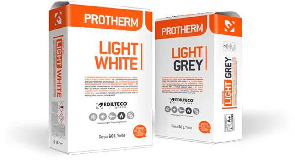Protherm Light: the lightness that protects from fire