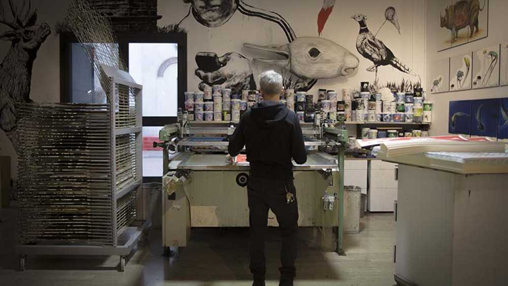 Hacer arte, hacer a mano: el arte vivo de Squadro.