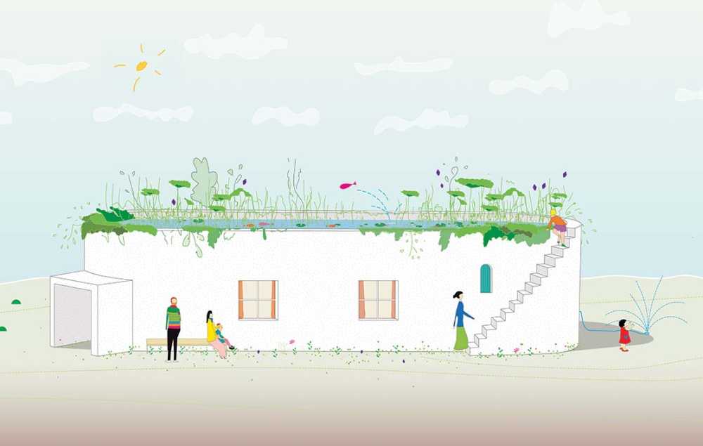 Casa Cisterna. Living architecture that recovers rainwater