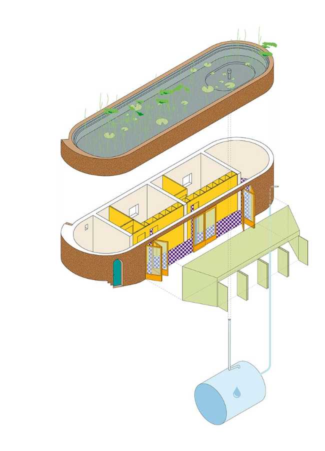 Casa Cisterna. Living architecture that recovers rainwater