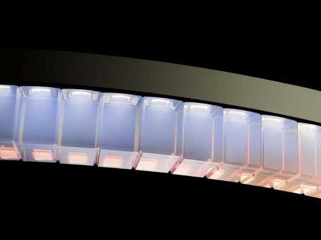 Lampade Cyanometer per Swarovski. Il cielo in una stanza