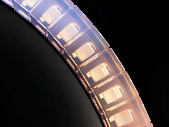 Lampade Cyanometer per Swarovski. Il cielo in una stanza