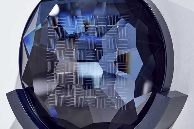 Lampade Cyanometer per Swarovski. Il cielo in una stanza