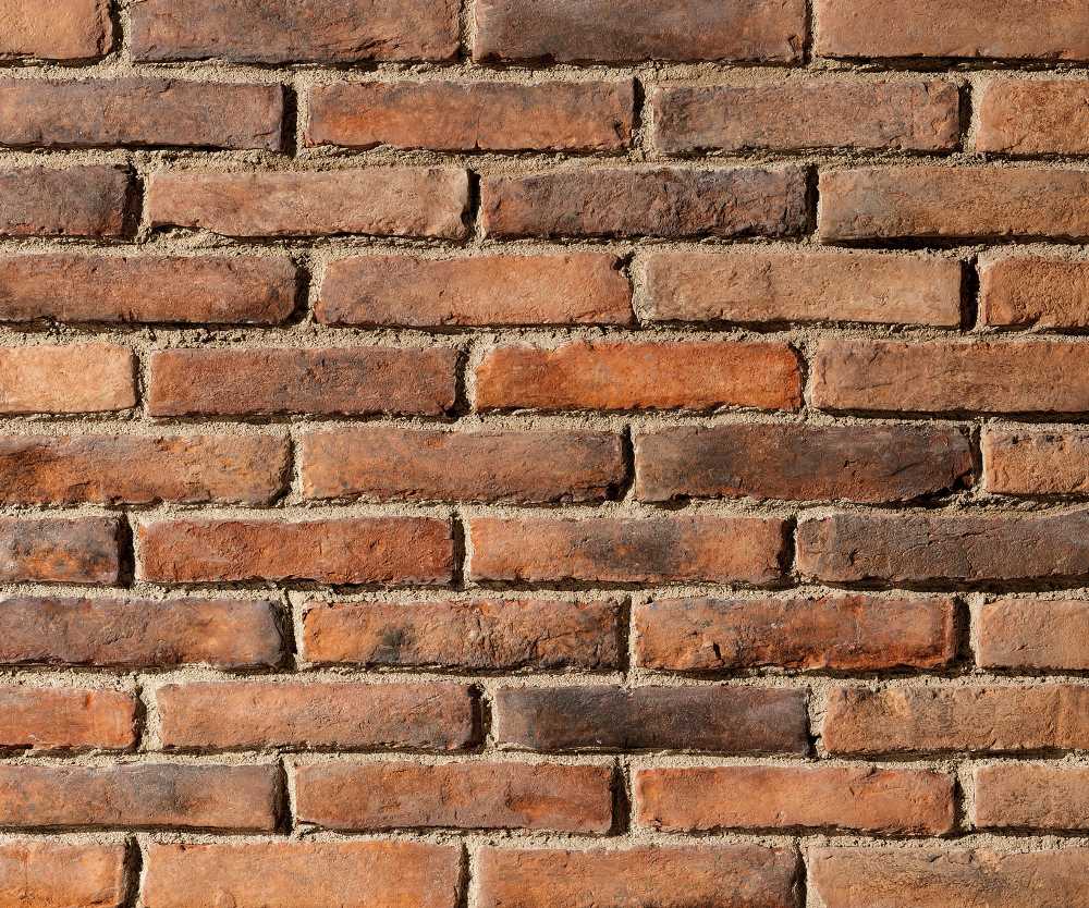 Revestimiento de piedra perfil terracota modelo Briale.