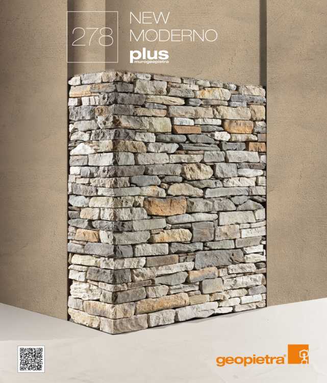 Rivestimento in Pietra Profilo Scagliato modello Nago