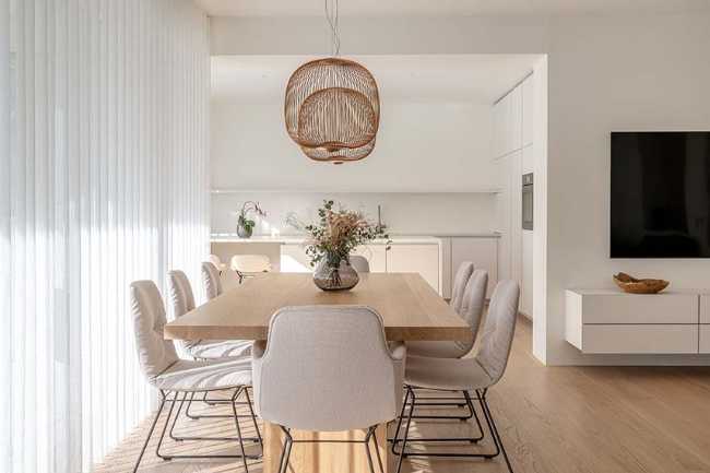 Diseño de lujo para la renovación de Casa T2 entre luz y comodidad