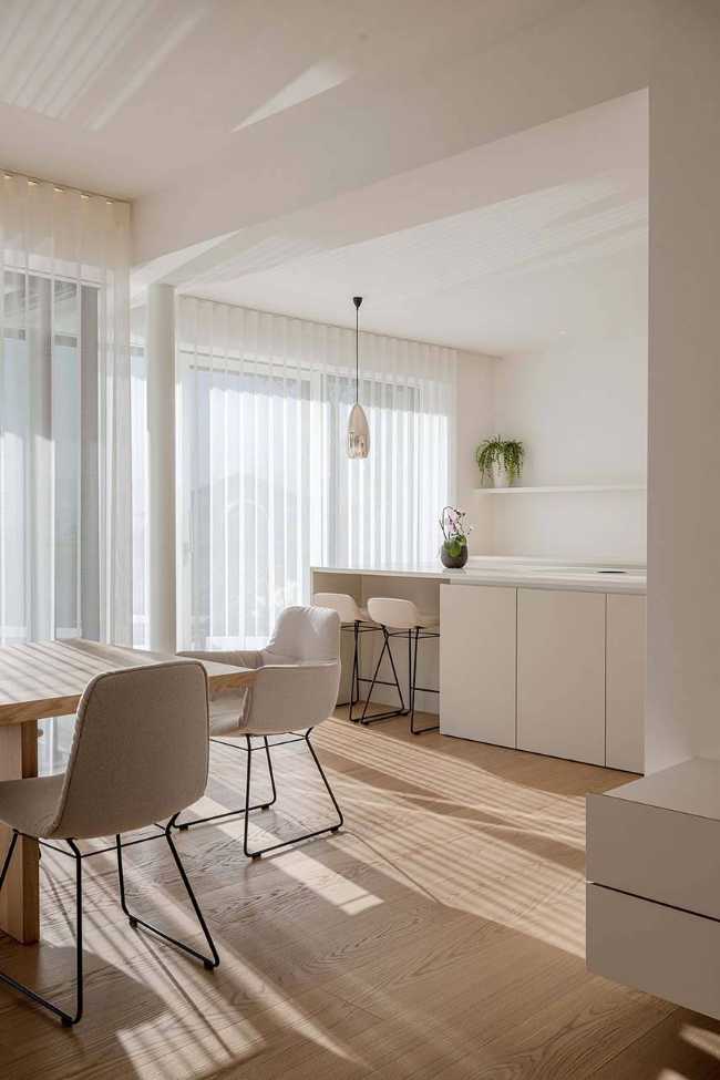 Diseño de lujo para la renovación de Casa T2 entre luz y comodidad