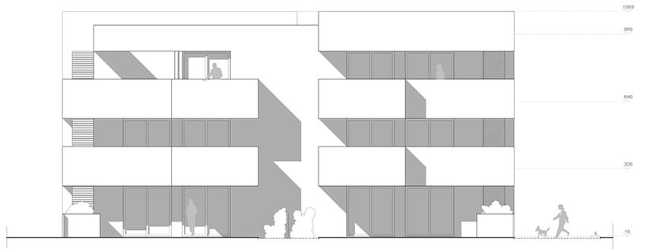 New residential building at via di Corticella 244A in Bologna