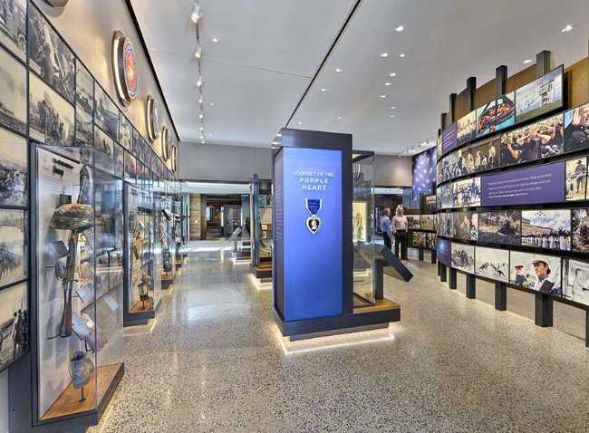 National Purple Heart Hall of Honor. Templo conmemorativo américano