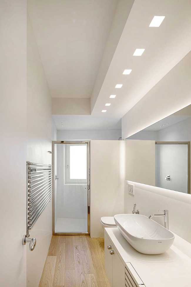 Blanc sublime et continuité spatiale: appartement Galleria Cavour