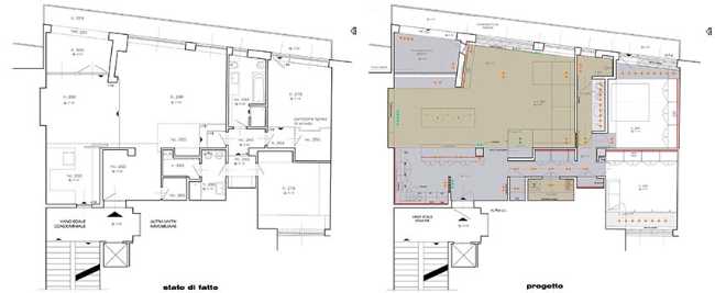 Blanc sublime et continuité spatiale: appartement Galleria Cavour