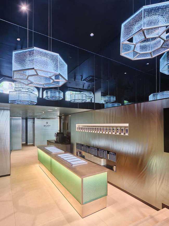 Design d'intérieur pour recettes uniques. Gelato Collection à Barcelone
