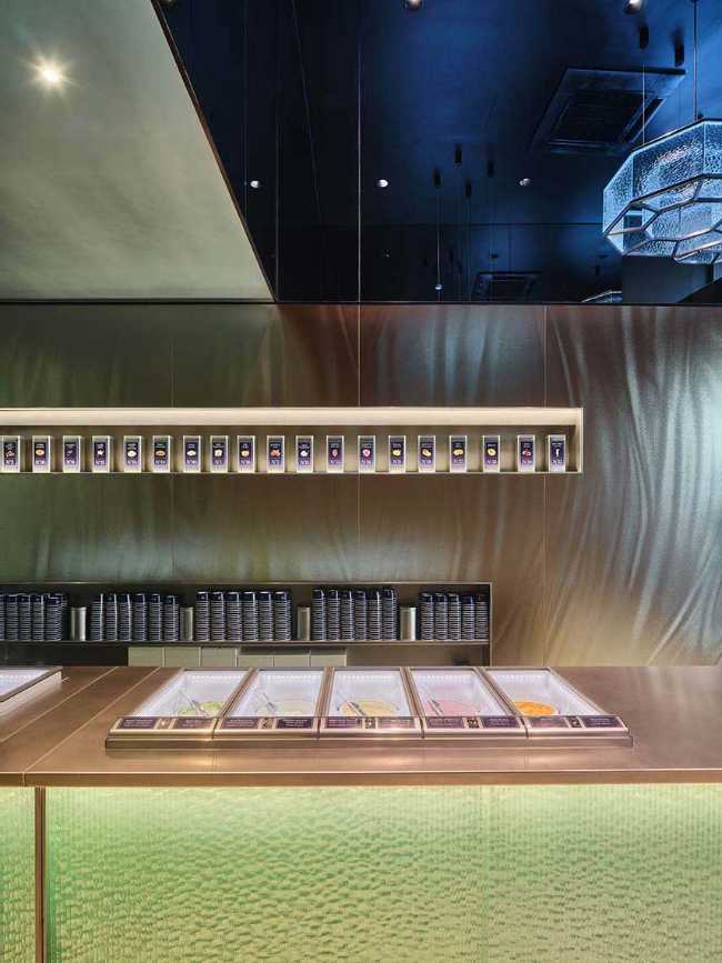 Design d'intérieur pour recettes uniques. Gelato Collection à Barcelone