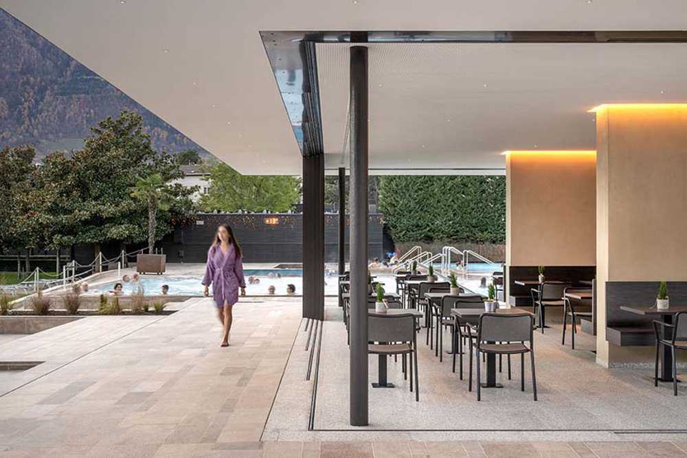 Nouveau Wintergarten des Thermes de Merano. Beauté et éco-durabilité
