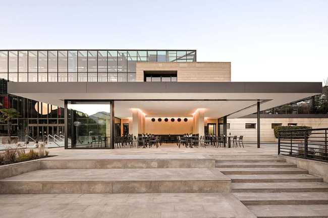 Nouveau Wintergarten des Thermes de Merano. Beauté et éco-durabilité