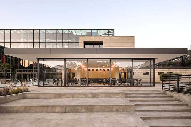 Nouveau Wintergarten des Thermes de Merano. Beauté et éco-durabilité