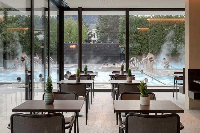 Nouveau Wintergarten des Thermes de Merano. Beauté et éco-durabilité