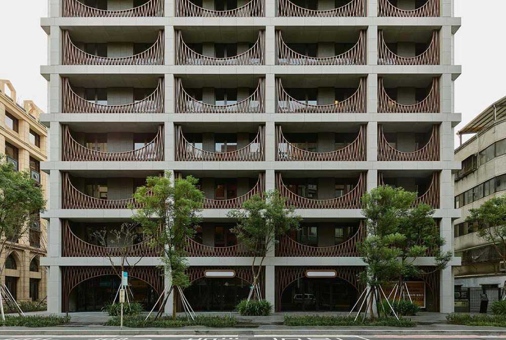 Bâtiment résidentiel à Zhishan: formes archétypales et matériaux de qualité
