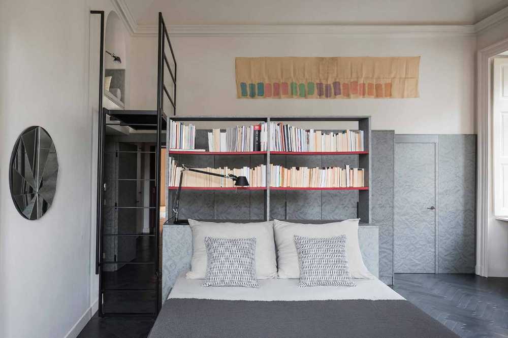 Apartamento SL, los detalles de la restauración de lujo en un edificio protegido.