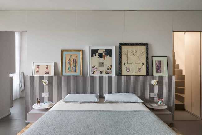 Apartamento SL, los detalles de la restauración de lujo en un edificio protegido.