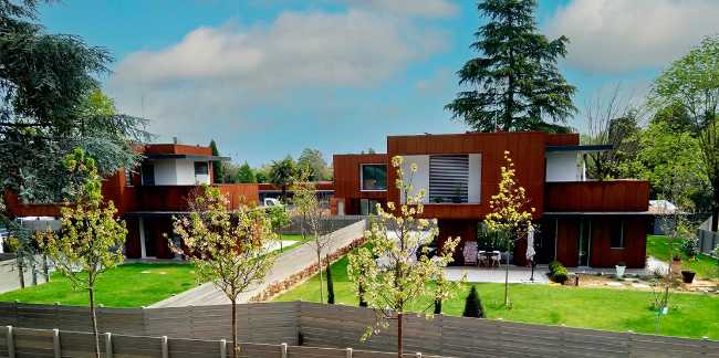 Residence-park in Bologna. Nine independent villas for a new living dimension