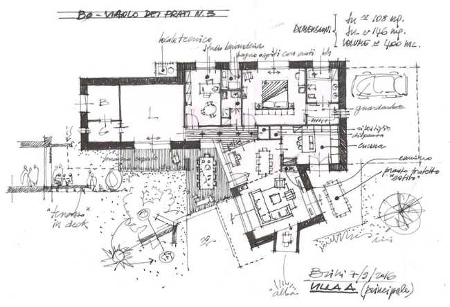Residence-park in Bologna. Nine independent villas for a new living dimension