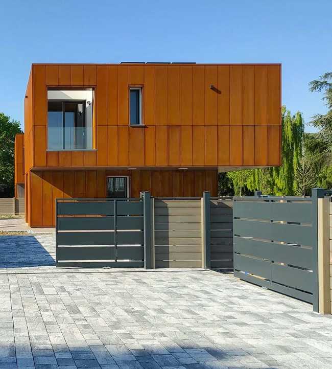 Residence-park in Bologna. Nine independent villas for a new living dimension