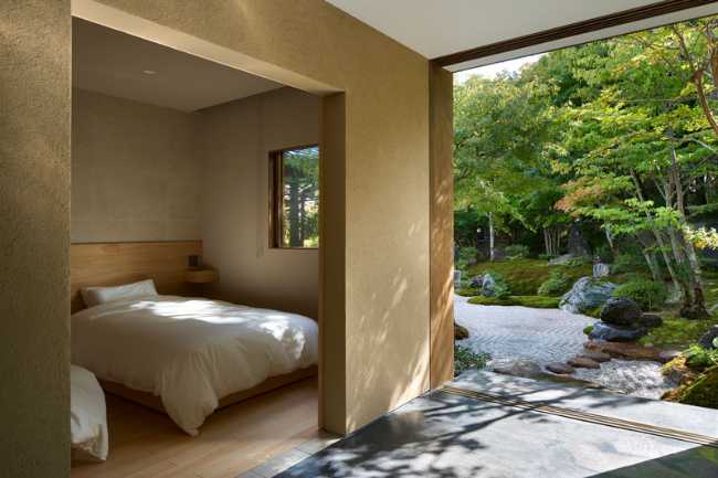HOGAN: harmony between Zen gardens and timeless architecture