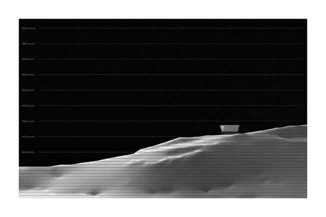 Padiglione Horizonte. Un uccello leggero contempla dall’alto la città