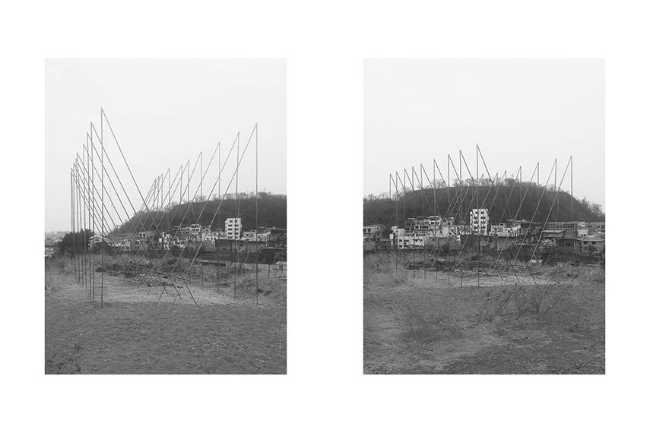 Padiglione Horizonte. Un uccello leggero contempla dall’alto la città