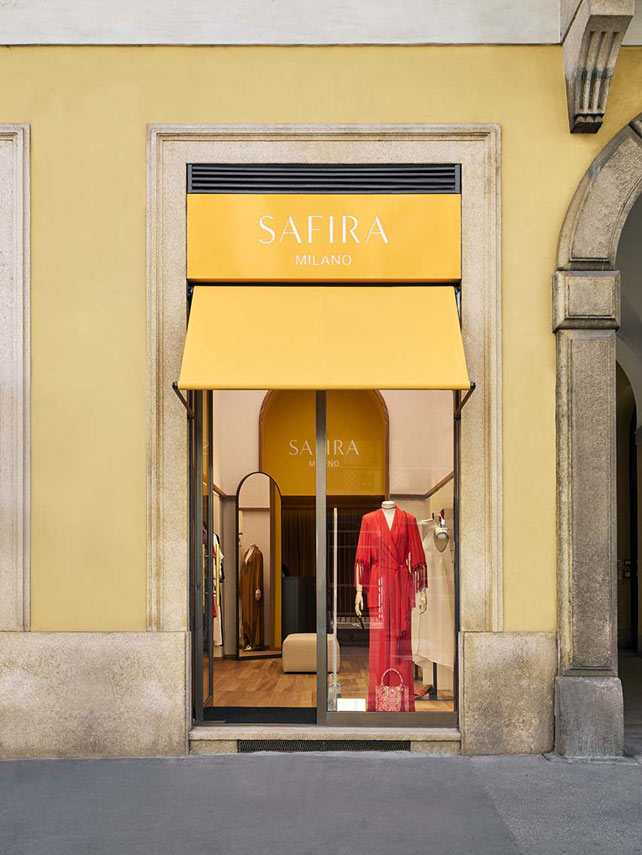 Light, matter, identity: the new boutique Safira Milano