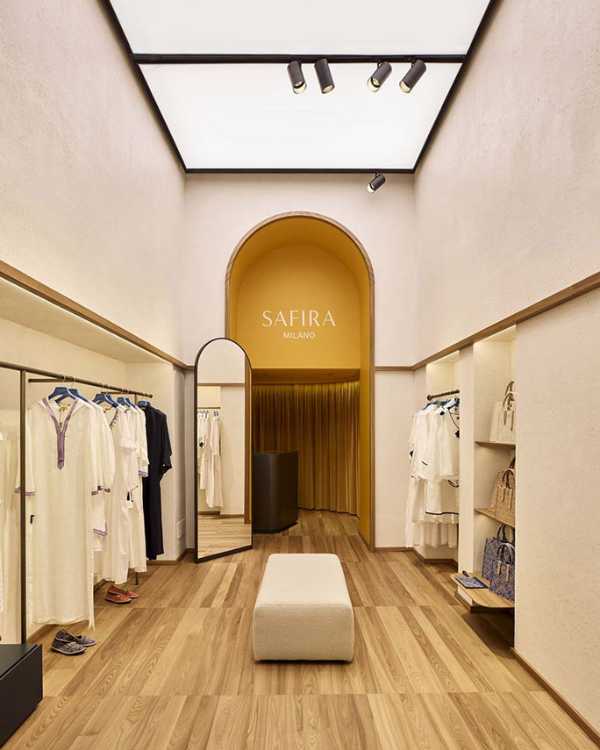 Light, matter, identity: the new boutique Safira Milano