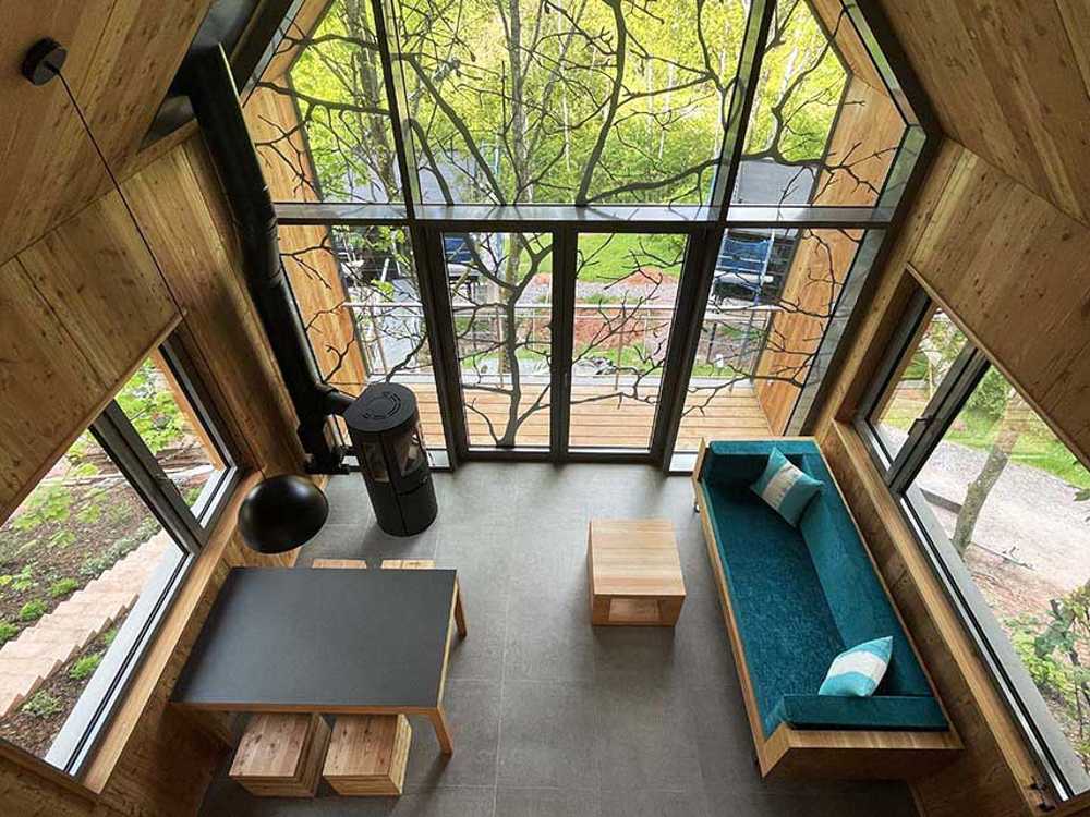 Hotel Treehouse Trifels. Casas en los árboles del Bosque del Palatinado