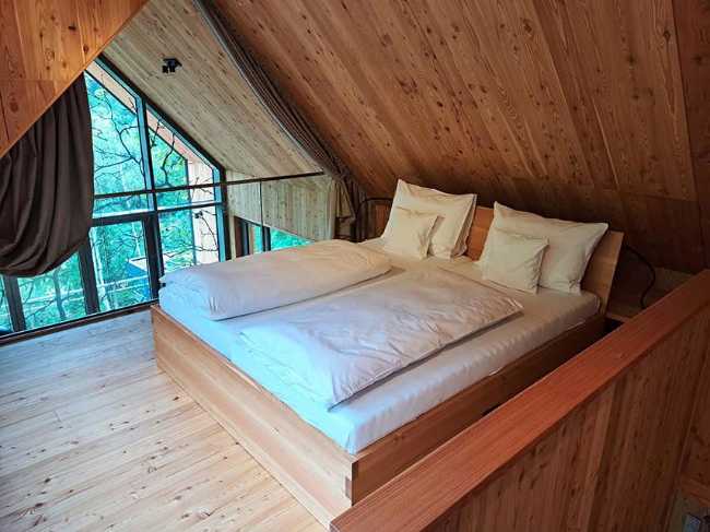 Hotel Treehouse Trifels. Casas en los árboles del Bosque del Palatinado