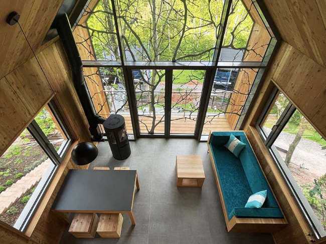 Hotel Treehouse Trifels. Casas en los árboles del Bosque del Palatinado