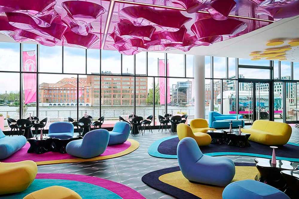 nhow Berlin. Música y diseño en el centro de la escena.