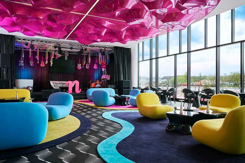 nhow Berlin. Música y diseño en el centro de la escena.