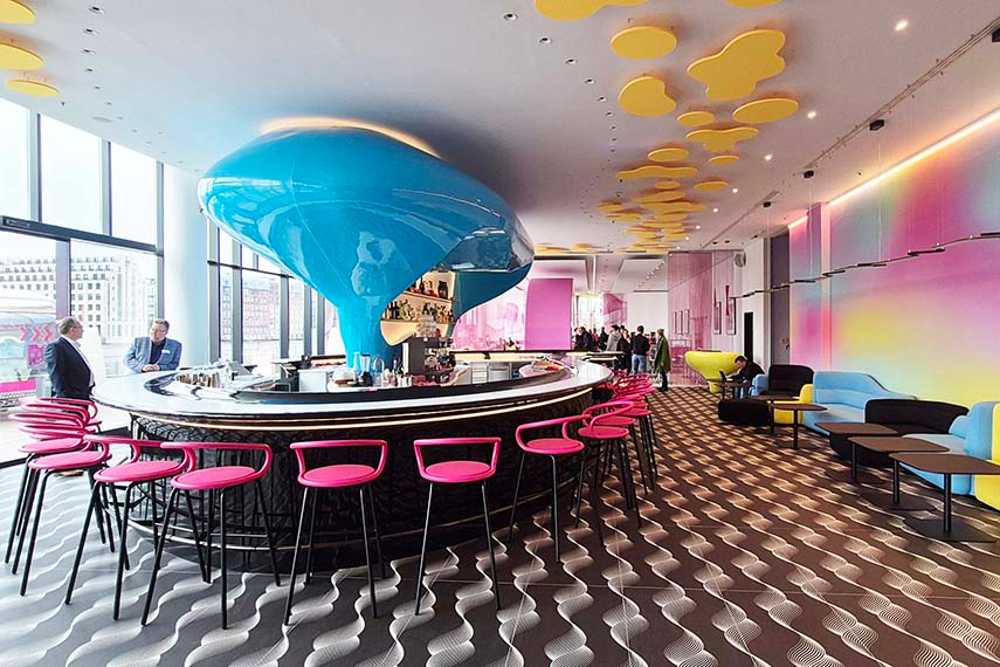 nhow Berlin. Música y diseño en el centro de la escena.