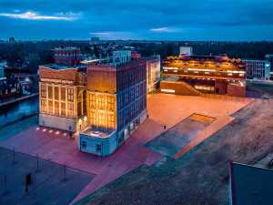 New urban spaces for the Automatic Mills of Pardubice