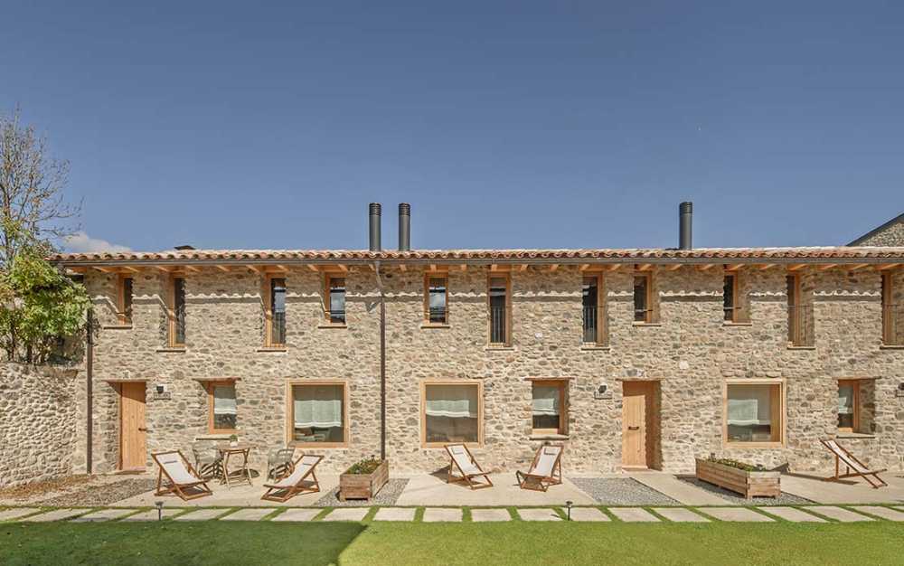 Renovation of house and barns Cal Gall. Energy efficiency and beauty